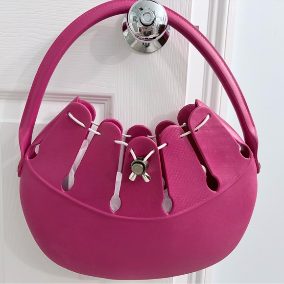 CROCS Handbags - CROCS Fuchsia Shoulder Bag